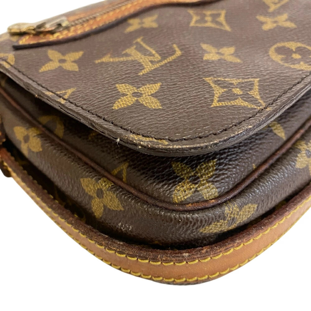 Louis Vuitton Shoulder Monogram Handbag Crossbody Germain Bag Brown Saint - Picture 3 of 9